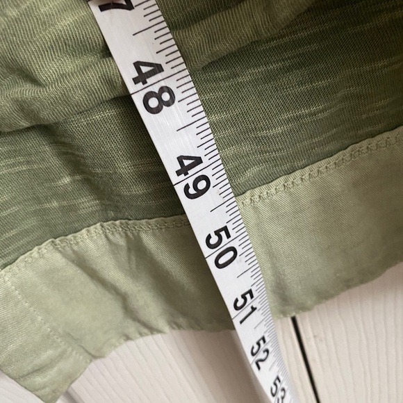 NWT olive tank MAXI from ANTHROPOLOGIE- cute deets - Picture 9 of 13